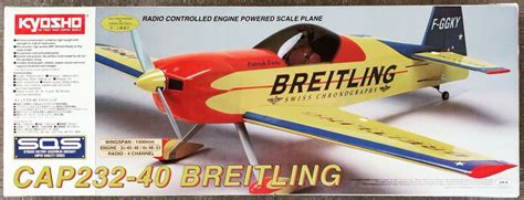 kyosho cap 232 breitling|Kyosho Breitling Cap 232 ARF .